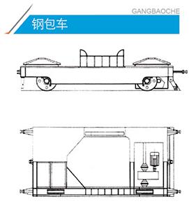 电动转盘钢包车渣包车(图6)